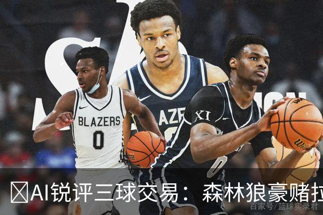 🤖AI锐评三球交易：森林狼豪赌拉梅洛得分B 黄蜂高位套现获评A-
